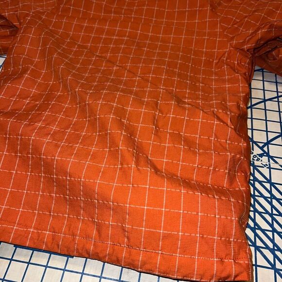 Killtec Winter Ski Jacket Orange/Wite Plaid Full Zip Kids Size 12 Outerwear - Picture 9 of 12